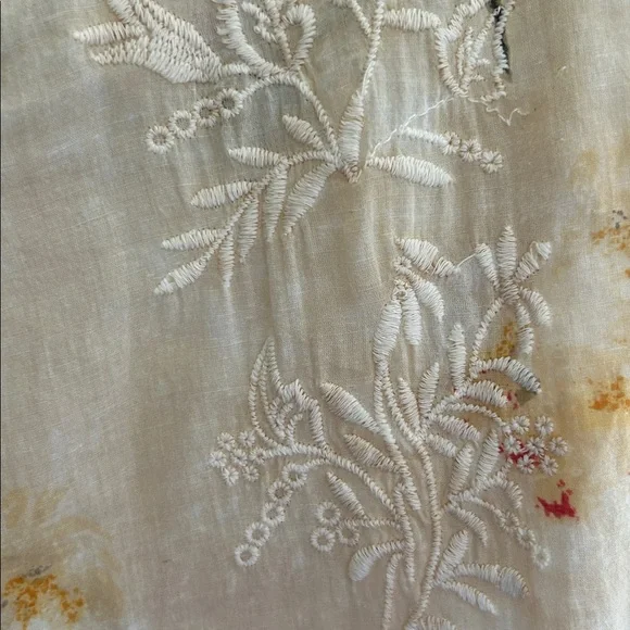 Vintage Goa Embroidered Blouse Large - Picture 2 of 10